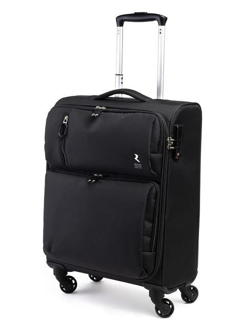 ECO-MOOD Set 3 trolley: cabin + medio e grande espandibili Nero - Set Trolley