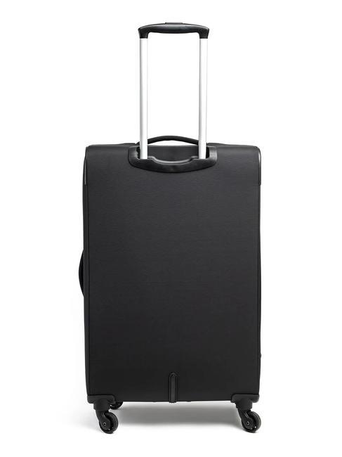 ECO-MOOD Set 3 trolley: cabin + medio e grande espandibili Nero - Set Trolley