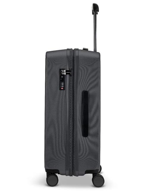 RITMO Trolley medio espandibile antracite - Trolley Rigidi