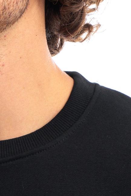 MENDIL Felpa girocollo black2 - Felpe Uomo