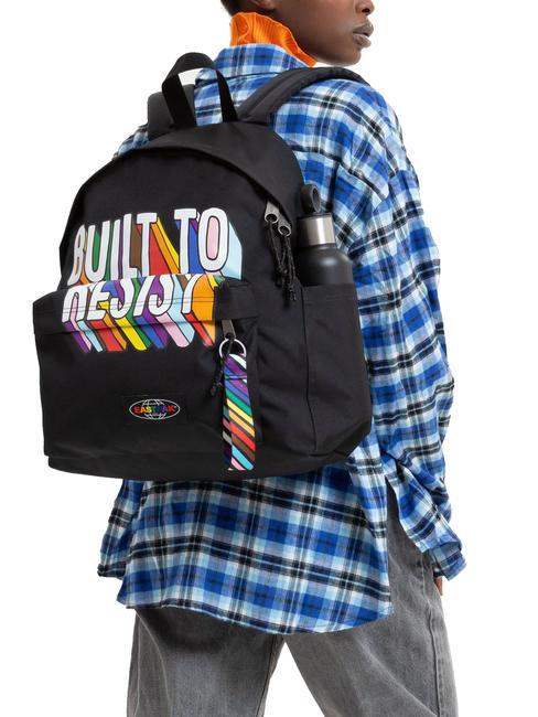 PADDED DAY PAK'R Zaino porta PC 14" con tasca porta borraccia nero - Zaini Scuola & Tempo Libero