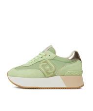 LIUJO DREAMY 02 Sneakers platform light green/light gold - Scarpe Donna - 3
