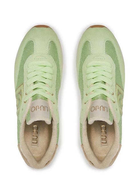 DREAMY 02 Sneakers platform light green/light gold - Scarpe Donna
