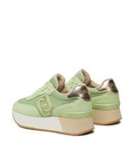 LIUJO DREAMY 02 Sneakers platform light green/light gold - Scarpe Donna - 5