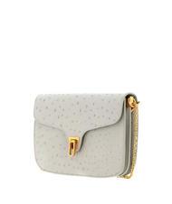 COCCINELLE BEAT OSTRICH Mini Bag a tracolla, in pelle - Borse Donna
