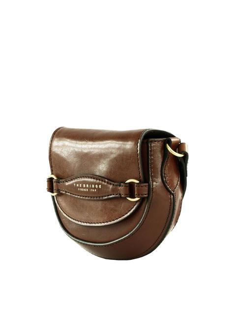 BETTINA Borsa mini in pelle a tracolla MARRONE - Borse Donna