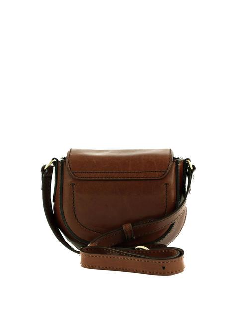 BETTINA Borsa mini in pelle a tracolla MARRONE - Borse Donna