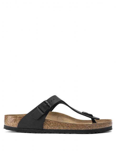 GIZEH BIRKO-FLOR Sandalo infradito black - Scarpe Unisex