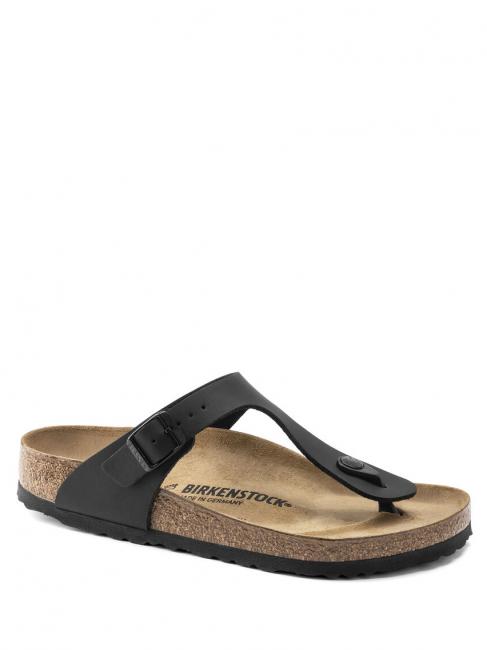 GIZEH BIRKO-FLOR Sandalo infradito black - Scarpe Unisex