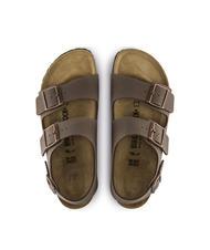 BIRKENSTOCK MILANO Ciabatta sandalo Birko-Flor mocca - Scarpe Unisex - 3