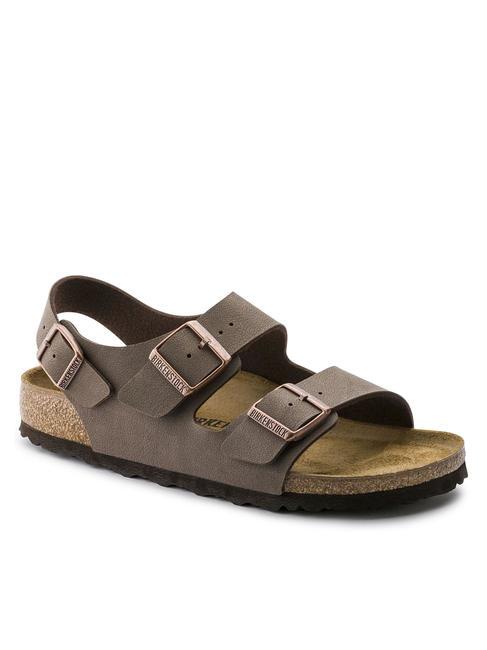 MILANO Ciabatta sandalo Birko-Flor mocca - Scarpe Unisex