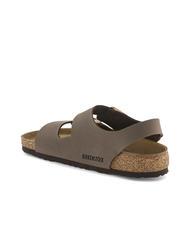 BIRKENSTOCK MILANO Ciabatta sandalo Birko-Flor mocca - Scarpe Unisex - 5