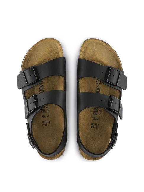 MILANO Sandalo ciabatta Birko-Flor black - Scarpe Unisex