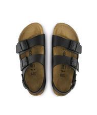 BIRKENSTOCK MILANO Sandalo ciabatta Birko-Flor black - Scarpe Unisex - 3