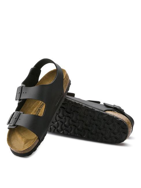 MILANO Sandalo ciabatta Birko-Flor black - Scarpe Unisex