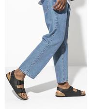 BIRKENSTOCK MILANO Sandalo ciabatta Birko-Flor black - Scarpe Unisex - 7