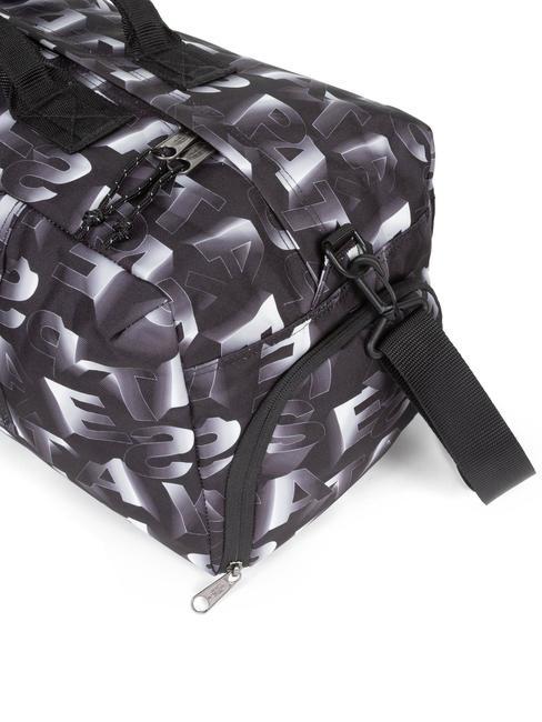 DUFFL'R M Borsone da viaggio con tracolla blocktype black - Borsoni