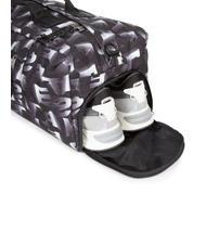 EASTPAK DUFFL'R M Borsone da viaggio con tracolla blocktype black - Borsoni - 4