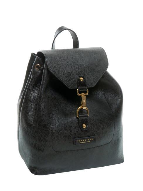 CORE SOFT Zaino in pelle Nero Oro - Borse Donna