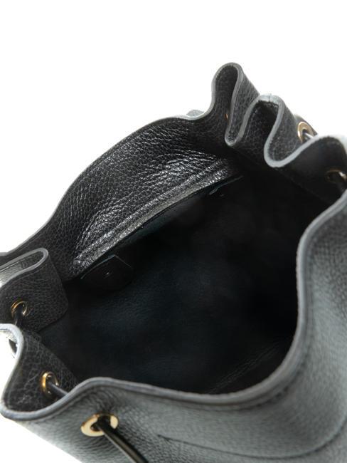 CORE SOFT Zaino in pelle Nero Oro - Borse Donna