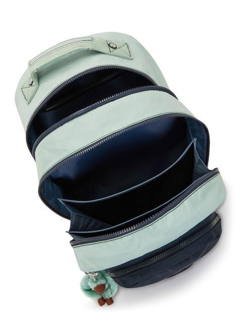 CLASS ROOM Zaino porta pc 15" sea green block - Zaini Scuola & Tempo Libero