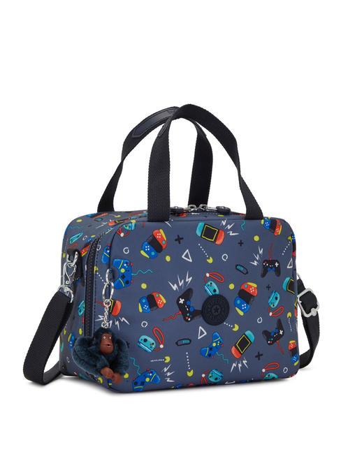 MIYO Borsa termica porta pranzo gaming grey - Borse e accessori kids