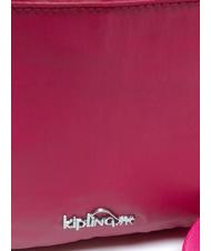 KIPLING SINISIA Borsa a spalla con tracolla lacquer fuchsia - Borse Donna - 3