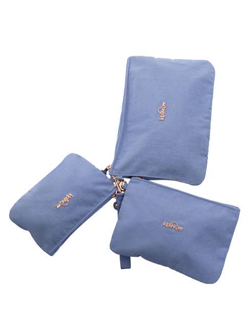 IAKA L WRISTLET Trio pochette con polsierina glitter lilac - Borse Donna