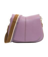 GIANNI CHIARINI HELENA ROUND Borsa in pelle con doppia tracolla argyle purple - Borse Donna - 2