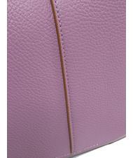 GIANNI CHIARINI HELENA ROUND Borsa in pelle con doppia tracolla argyle purple - Borse Donna - 4