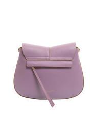 GIANNI CHIARINI HELENA ROUND Borsa in pelle con doppia tracolla argyle purple - Borse Donna - 5