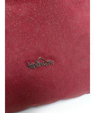 KIPLING IAKA L WRISTLET Trio pochette con polsierina glitter carmine - Borse Donna - 5