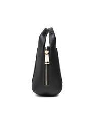 FURLA GILDA Borsamini in pelle con tracolla nero+marmo c - Borse Donna - 3