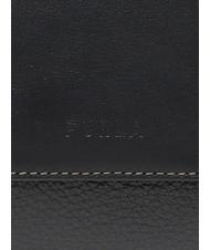 FURLA GILDA Borsamini in pelle con tracolla nero+marmo c - Borse Donna - 5