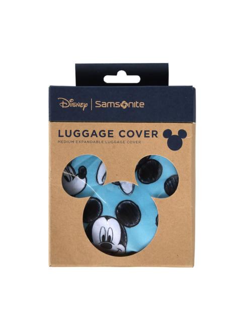 GLOBAL TA Cover per trolley misura media mickey/minnie blue - Accessori Viaggio