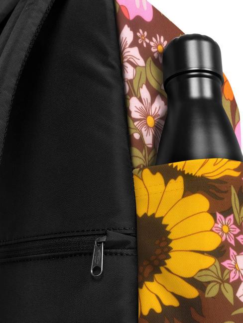 PADDED DAY PAK'R SMALL Zaino porta tablet con tasche porta borraccia popflower brown - Zaini Scuola & Tempo Libero