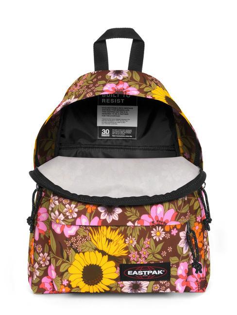 PADDED DAY PAK'R SMALL Zaino porta tablet con tasche porta borraccia popflower brown - Zaini Scuola & Tempo Libero
