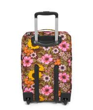 EASTPAK TRANSIT'R S Trolley bagaglio a mano popflower brown - Bagagli a mano - 3