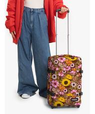 EASTPAK TRANSIT'R S Trolley bagaglio a mano popflower brown - Bagagli a mano - 6