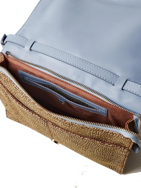 LIVRE  Borsa a tracolla, in pelle topazio/op naturale - Borse Donna