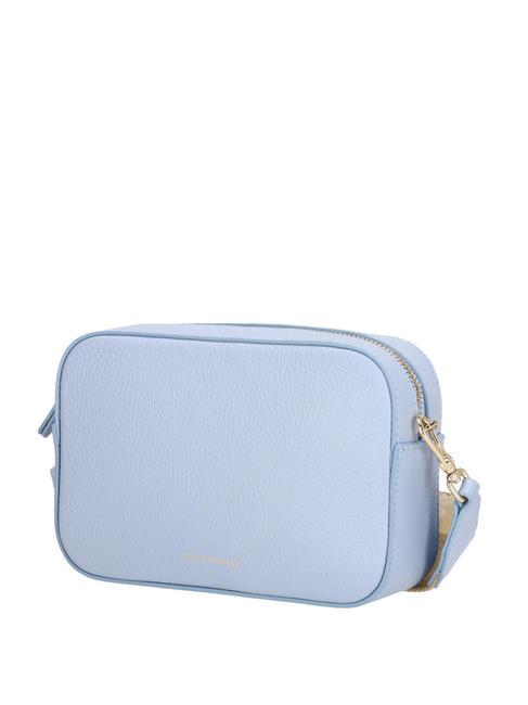 TEBE Borsa a tracolla in pelle martellata mist blue - Borse Donna