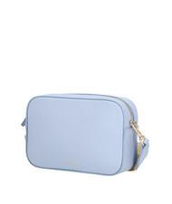 COCCINELLE TEBE Borsa a tracolla in pelle martellata mist blue - Borse Donna - 2