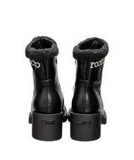 ROCCOBAROCCO LOGO Stivaletti alti con zip nero - Scarpe Donna - 4