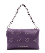 ROCCOBAROCCO LOLA Borsa a spalla con tracolla viola - Borse Donna - 3