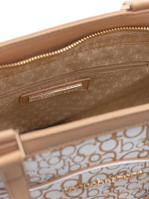 GIADA Borsa a mano con tracolla bianco/vacchetta - Borse Donna