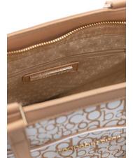 ROCCOBAROCCO GIADA Borsa a mano con tracolla bianco/vacchetta - Borse Donna - 4