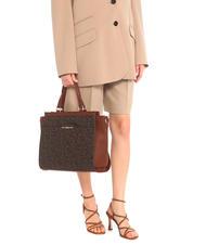 ROCCOBAROCCO GIADA Borsa a mano con tracolla bianco/vacchetta - Borse Donna - 5