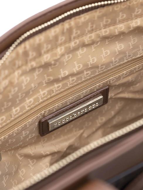 GIADA Borsa shopping con tracolla marrone/nero - Borse Donna