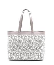 ROCCOBAROCCO GIADA Borsa shopping con tracolla grigio/bianco - Borse Donna - 3