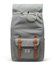 HERSCHEL LITTLE AMERICA MID Zaino porta PC 15,6" seagrass/white stitch - Zaini Scuola & Tempo Libero - 4